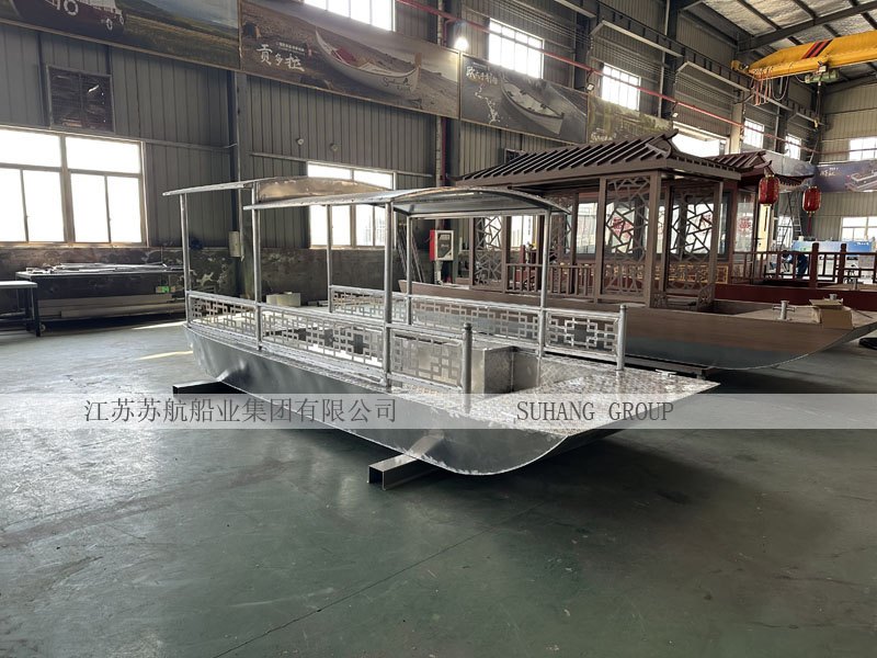 铝合金高低篷船 铝合金高低篷船